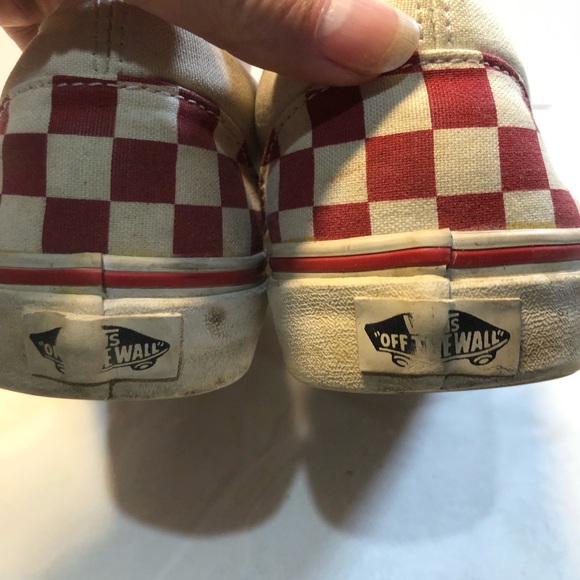 Vans Checkerboard Sneakers, used condition Men’s 7.5 Women’s 9 - Picture 14 of 14